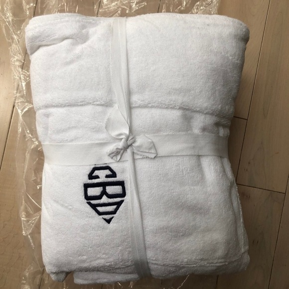 Pottery Barn Intimates & Sleepwear Pottery Barn Classic Cotton French Terry Unisex Bathrobe